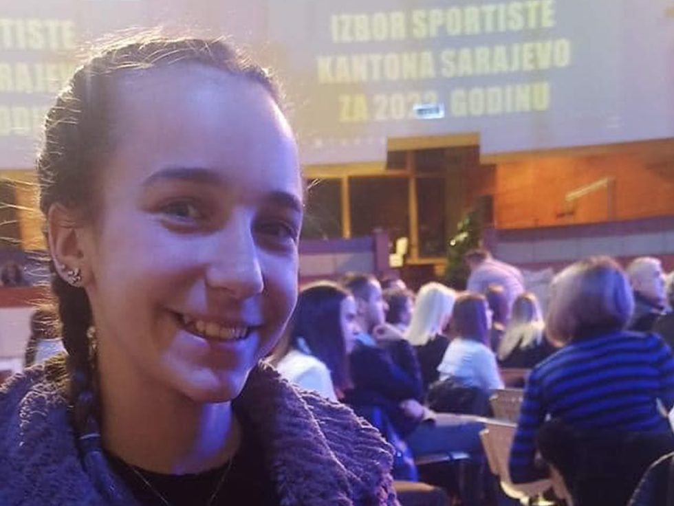 Ilhana Pojata - najperspektivniji sportista Kantona Sarajevo-