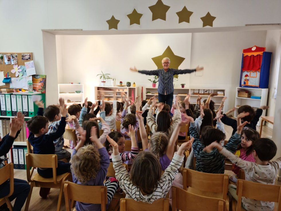 Gostovanje, predškolski uzrast-obdanište Montessori