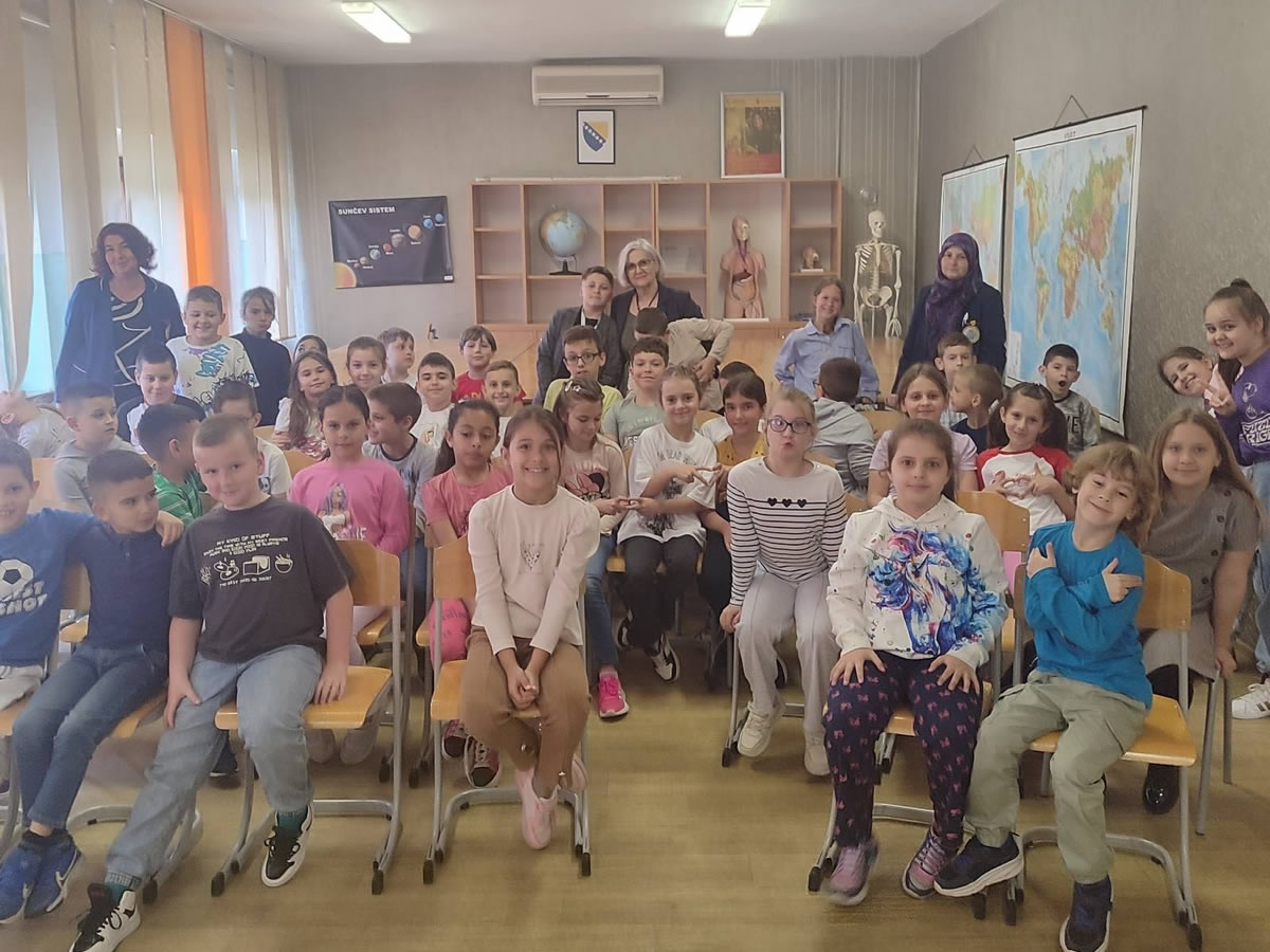 Književni karavan u JU OŠ Osman Nakaš